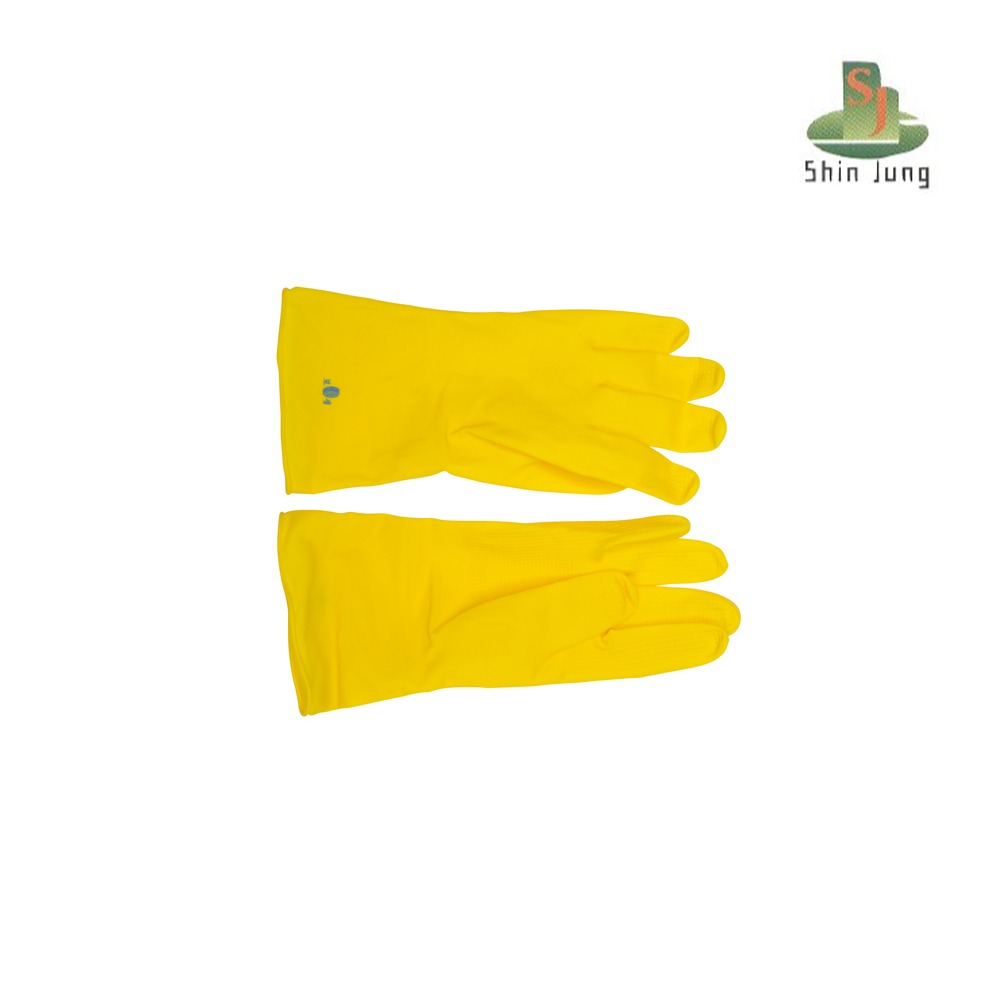 신정글러브 보생고무장갑 보생미니-노랑 10개 묶음 안전장비 고무장갑 보생 - 교성이엔비
